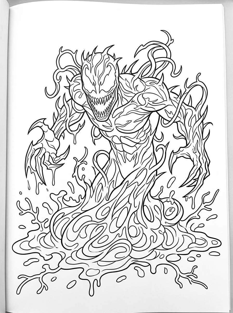 Carnage Coloring Pages 13 Carnage coloring pages pdf