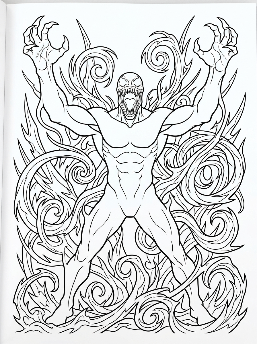 Carnage Coloring Pages 18 Carnage coloring pages grinch