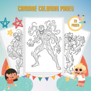Carnage Miniatura desene de colorat