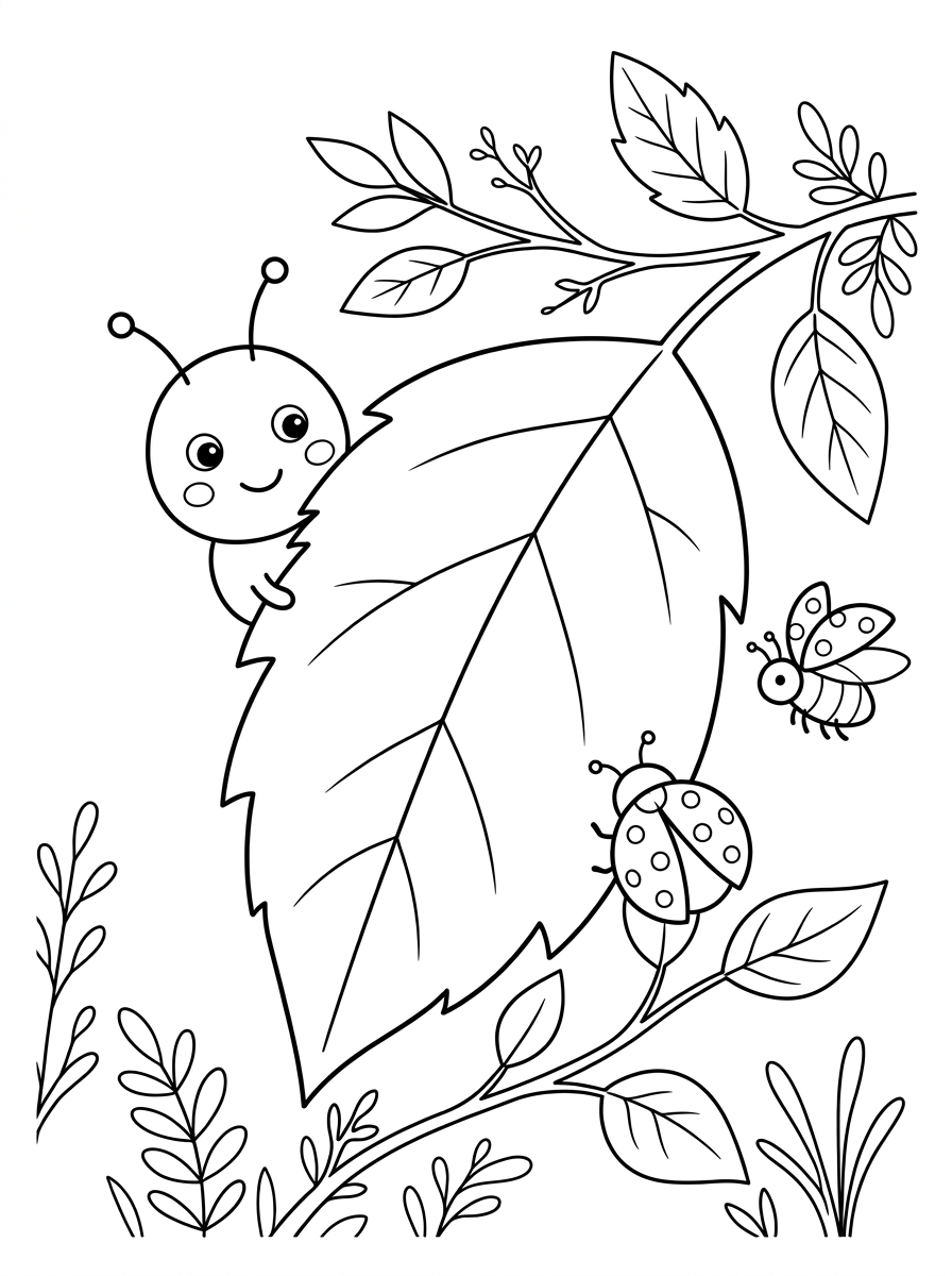 free adult Caterpillar coloring pages