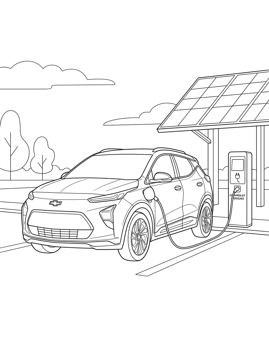 Chevrolet printable coloring pages