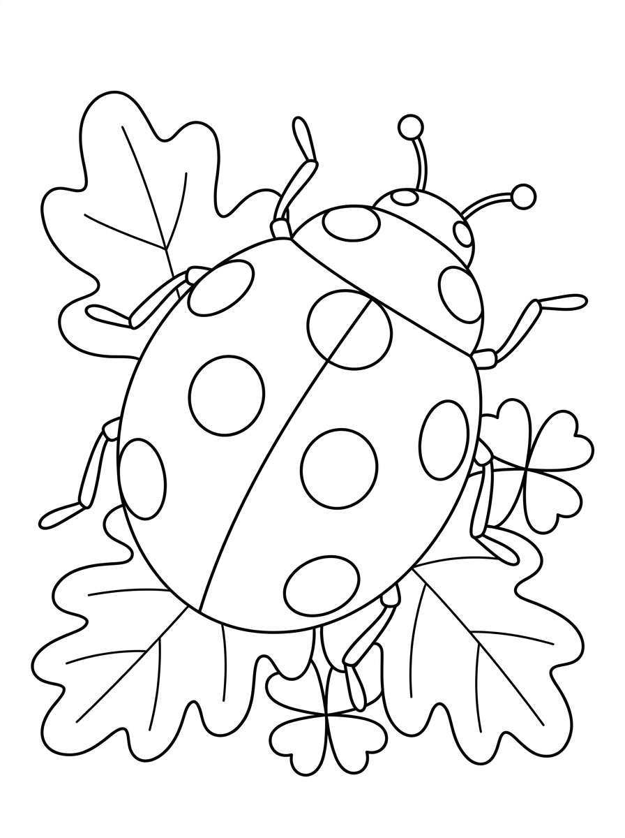 free Ladybug coloring pages for adults