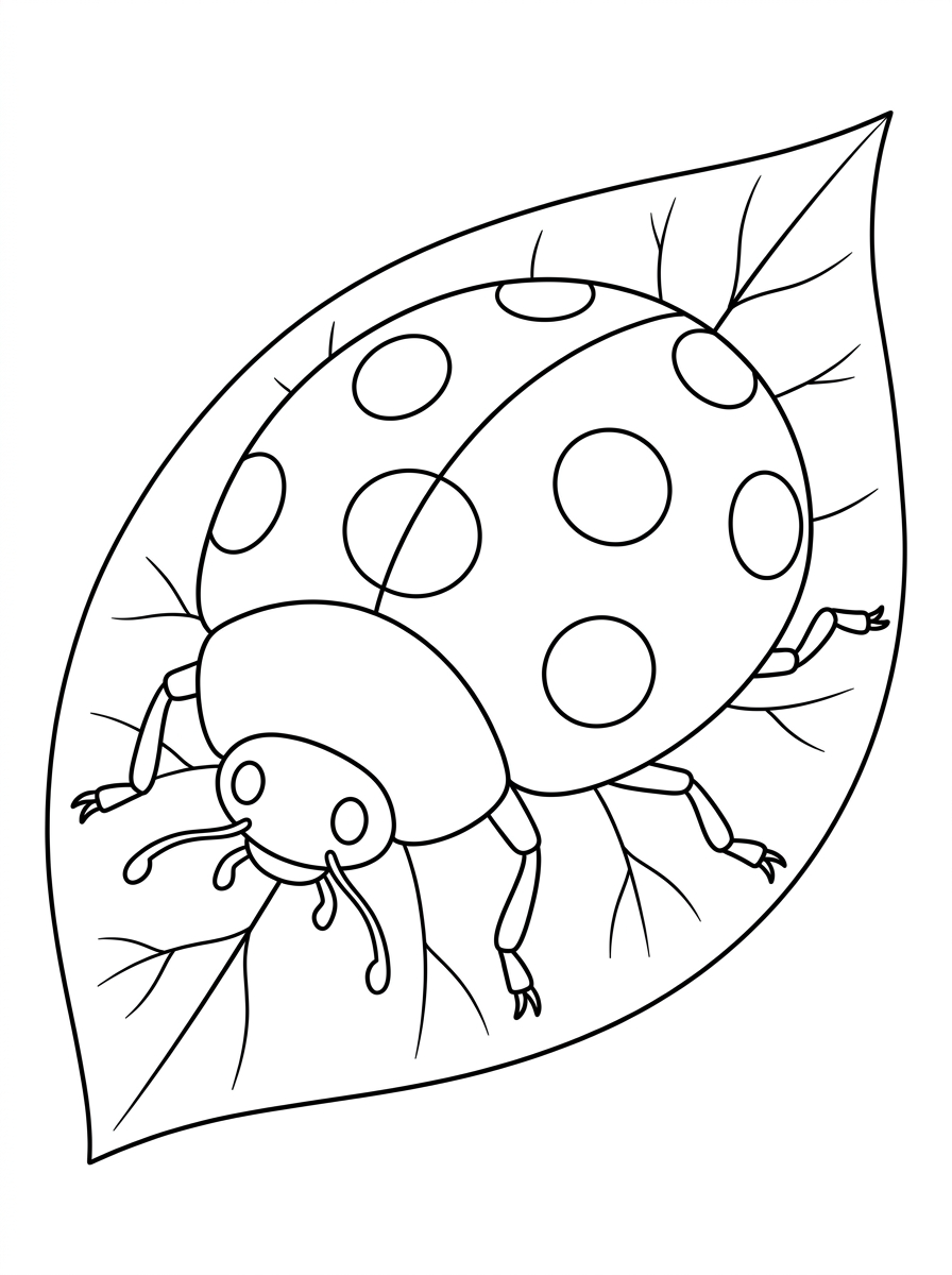 Ladybug adult coloring pages