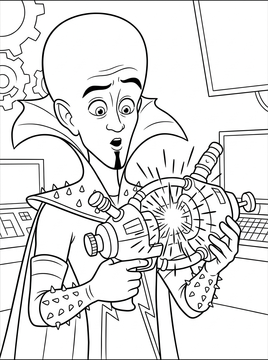 Megamind Coloring Pages 11 Megamind coloring pages printable free