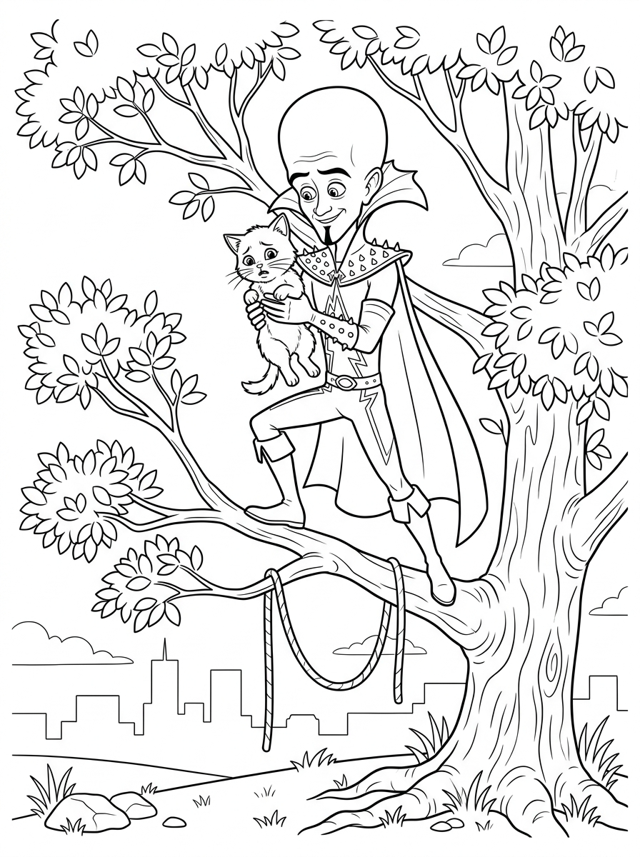 Megamind Coloring Pages 17 Megamind coloring pages pdf