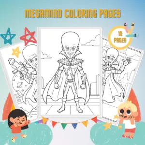 Megamind Coloring Pages thumbnail