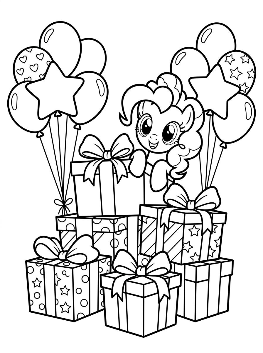 Kolorowanki Pinkie Pie 14 darmowe kolorowanki Pinkie Pie w formacie PDF
