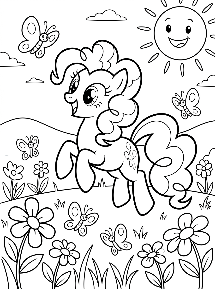 Kolorowanki Pinkie Pie 19 darmowe kolorowanki Pinkie Pie do druku