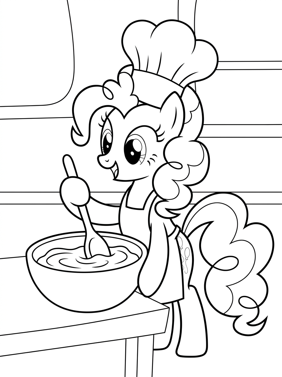 Kolorowanki Pinkie Pie 3 kolorowanki dla dzieci Pinkie Pie