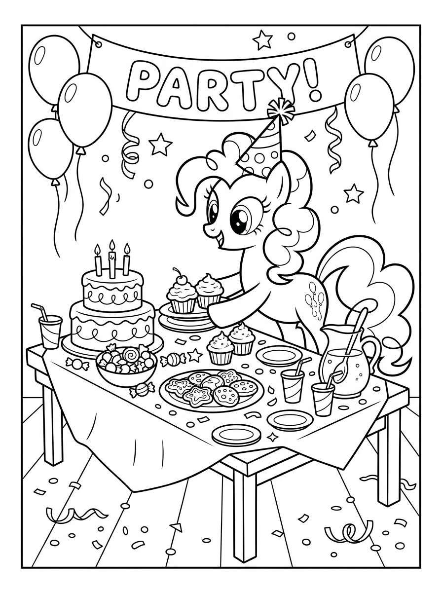 Kolorowanki Pinkie Pie 8 Kolorowanki Pinkie Pie pdf 1
