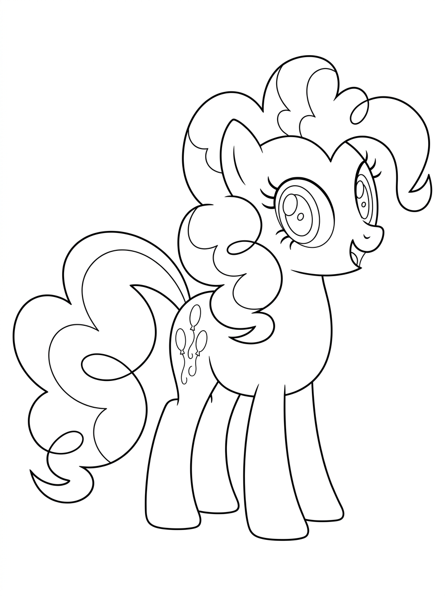 Kolorowanki Pinkie Pie 10 kolorowanki Pinkie Pie