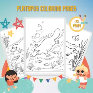 Platypus Coloring Pages thumbnail