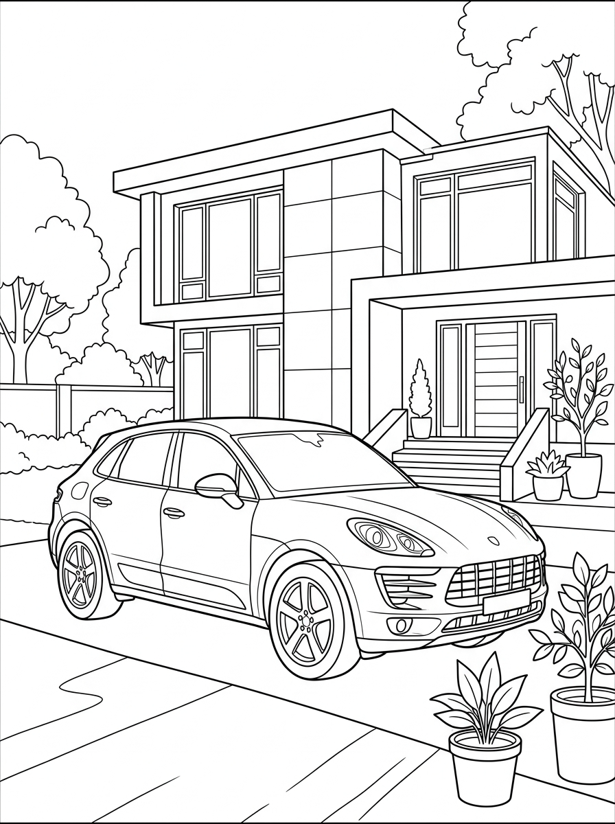 Porsche Coloring Pages 12 Porsche coloring pages to print