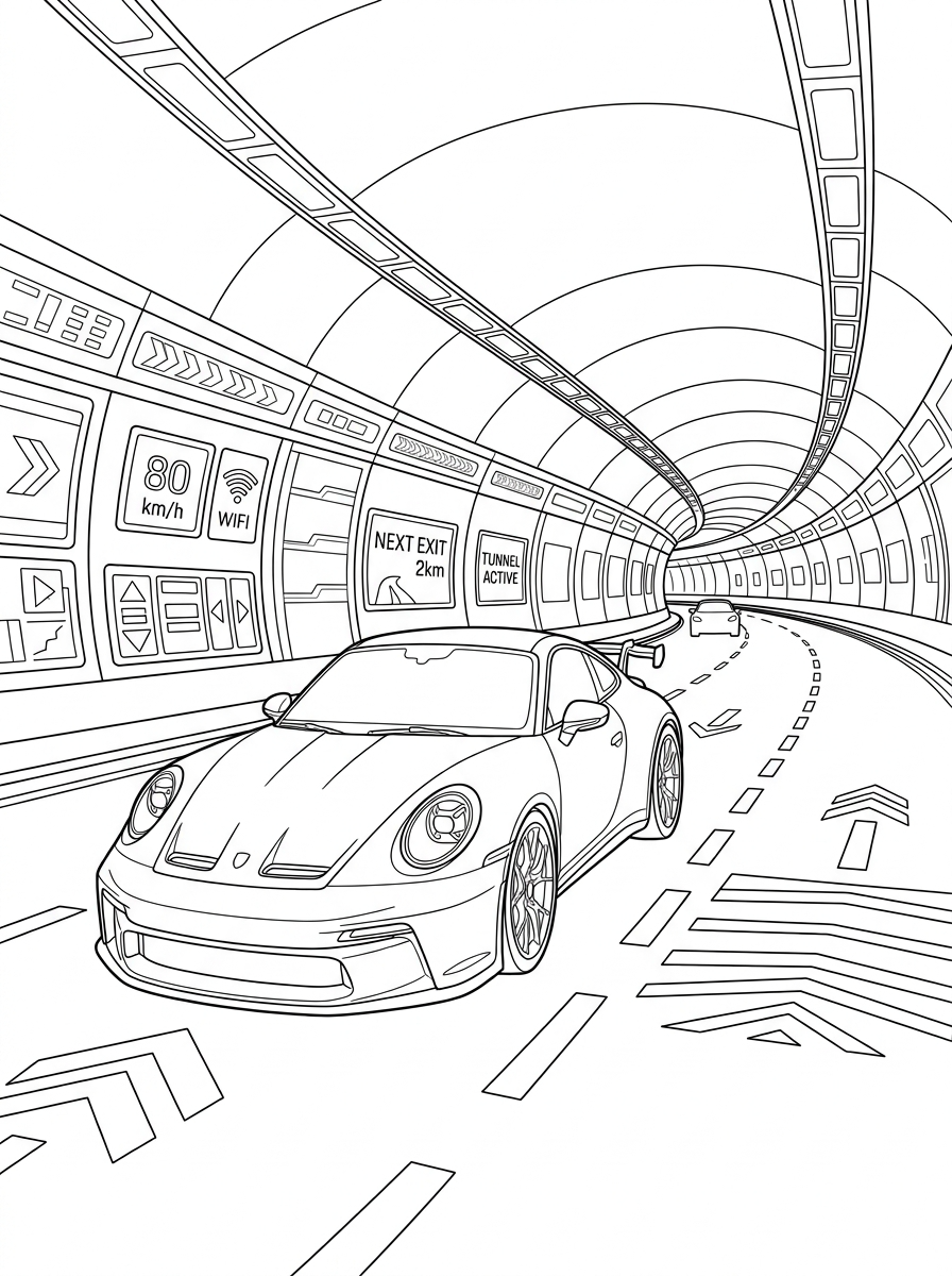 Porsche Coloring Pages 15 coloring Porsche pages