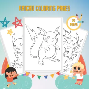 Miniature des coloriage de Raichu