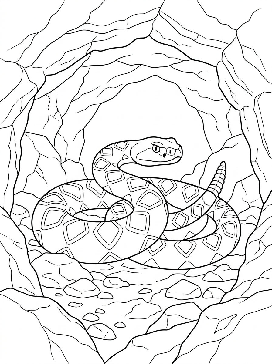 Rattlesnake Coloring Pages 19 Rattlesnake coloring pages pdf 1