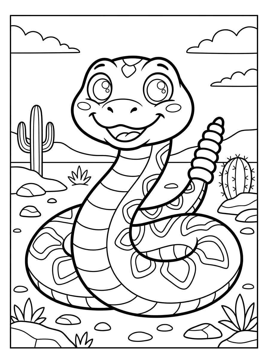 Rattlesnake Coloring Pages 4 Rattlesnake coloring pages grinch
