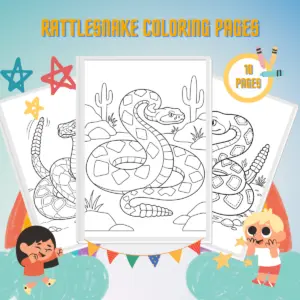 Rattlesnake Coloring Pages thumbnail