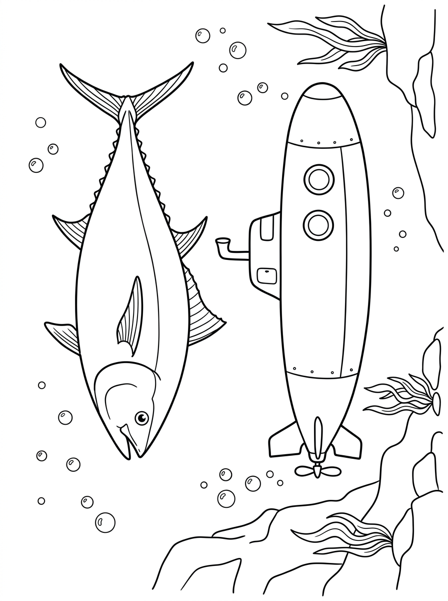 Tuna Coloring Pages 14 Tuna coloring pages grinch