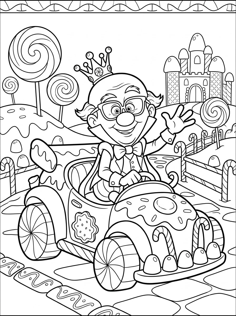 Wreck-It Ralph Coloring Pages 4 Wreck It Ralph coloring pages printable