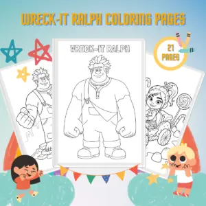 Wreck-It Ralph Coloring Pages thumbnail