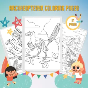 Archaeopteryx Coloring Pages thumbnail