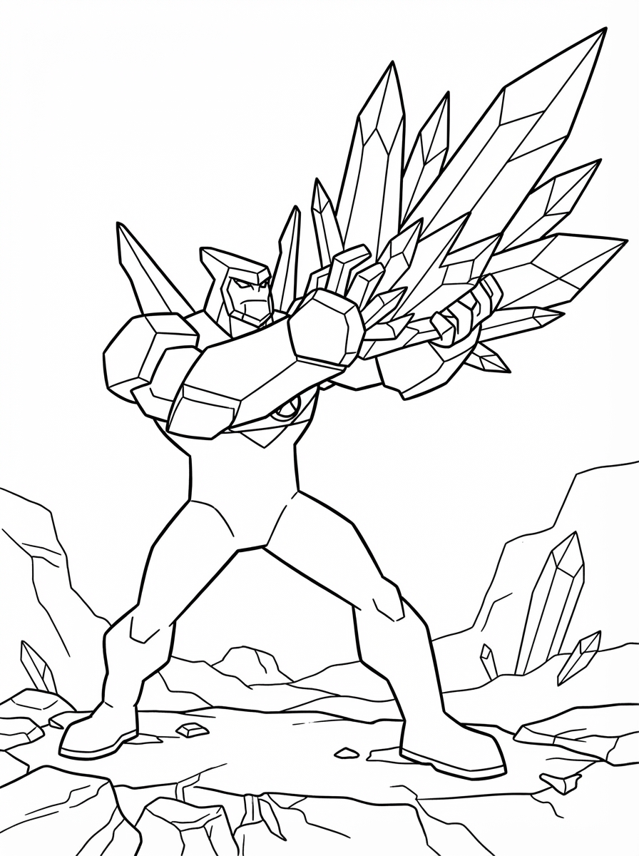 free full size printable Ben 10 coloring pages for adults pdf 1