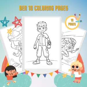 Ben 10 Coloring Pages thumbnail