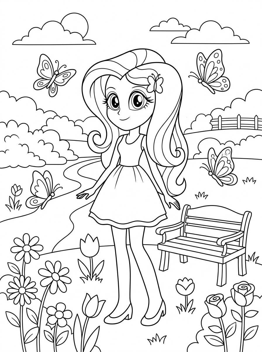 Equestria Girls Coloring Pages 16 kids Equestria Girls coloring pages