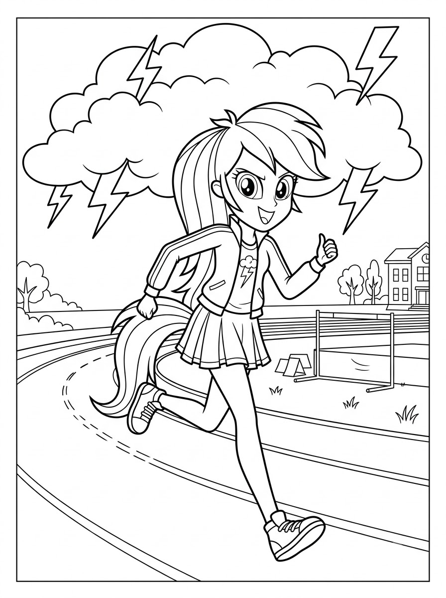 Equestria Girls Coloring Pages 19 free Equestria Girls coloring pages for adults