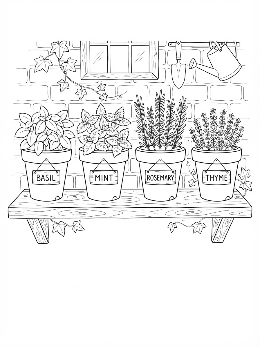 Garden Coloring Pages 18 coloring pages for Garden