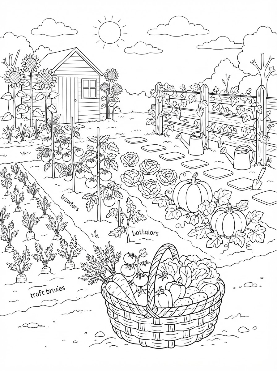 Garden Coloring Pages 21 Garden coloring pages grinch