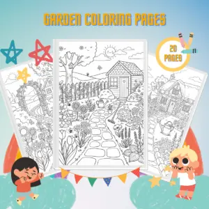 Garden Coloring Pages thumbnail