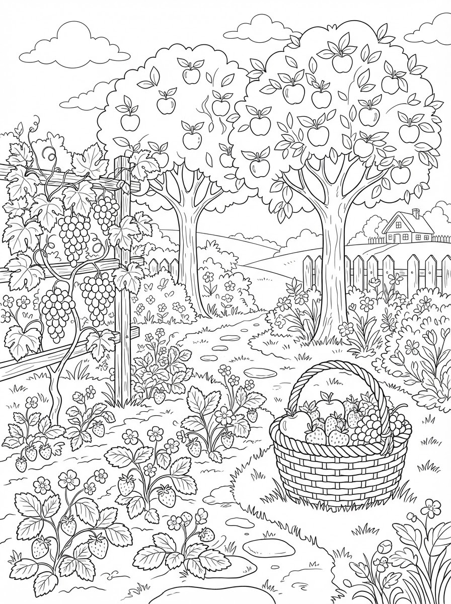 Garden Coloring Pages 9 grinch cute Garden coloring pages 1