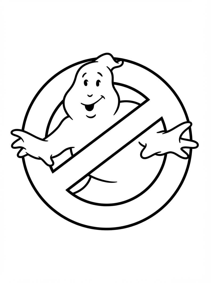Ghostbusters Coloring Pages 2 free printable coloring pages Ghostbusters