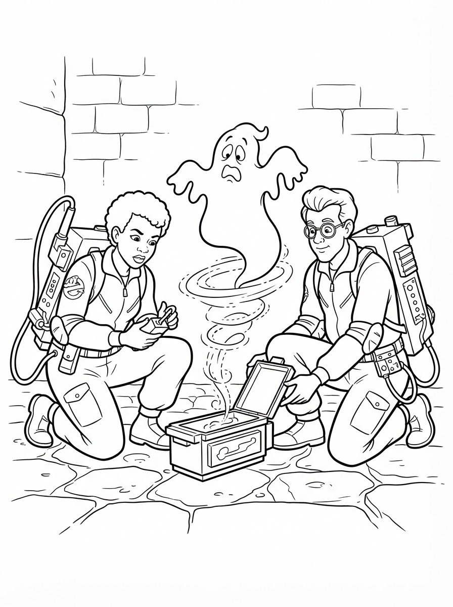 Ghostbusters Coloring Pages 15 detailed Ghostbusters coloring pages for adults