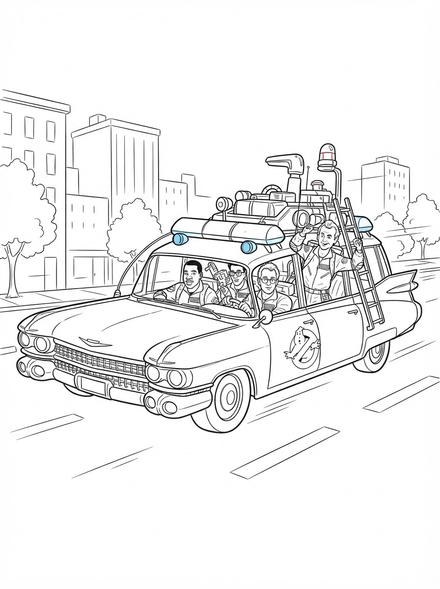 Ghostbusters Coloring Pages 16 Ghostbusters coloring pages free