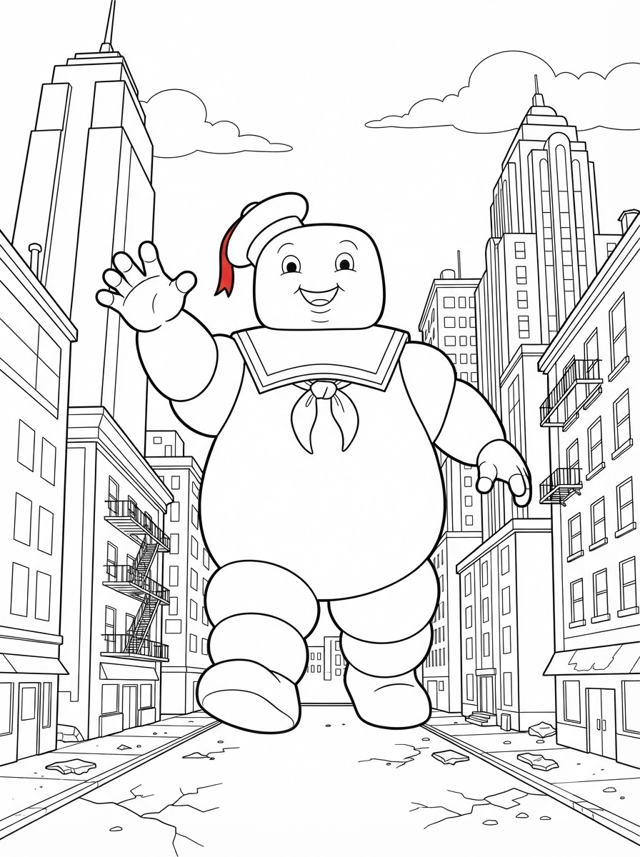 Ghostbusters Coloring Pages 20 free printable Ghostbusters coloring pages 1