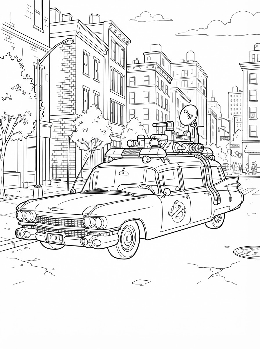 Ghostbusters Coloring Pages 4 Ghostbusters coloring pages for adults pdf