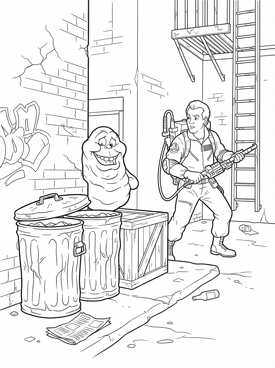 Ghostbusters Coloring Pages 8 Ghostbusters ornaments coloring pages