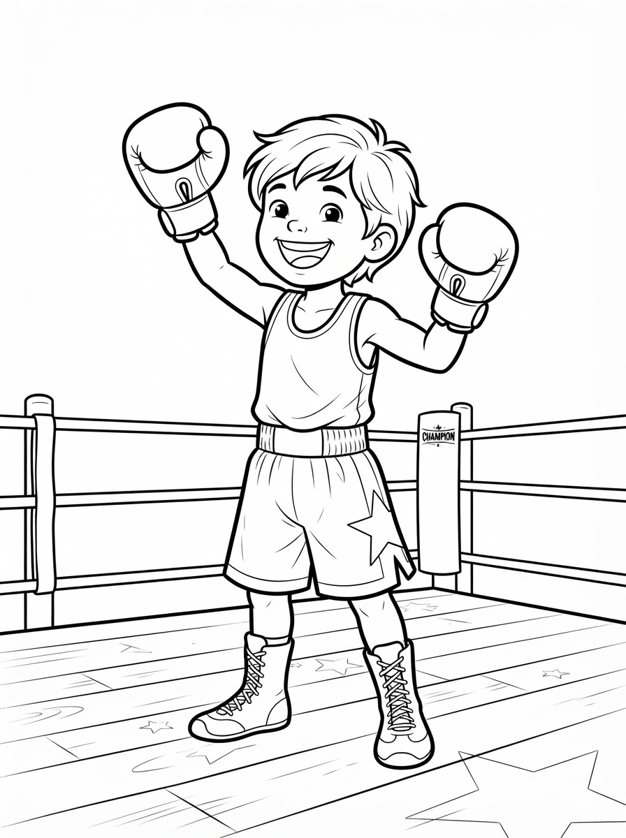 Boxing Coloring Pages 20 Boxing coloring pages grinch