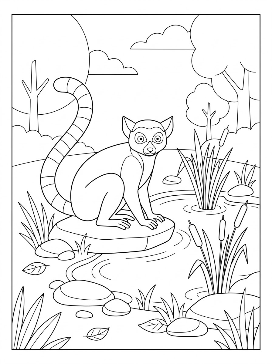Lemur Coloring Pages 12 adult Lemur coloring pages