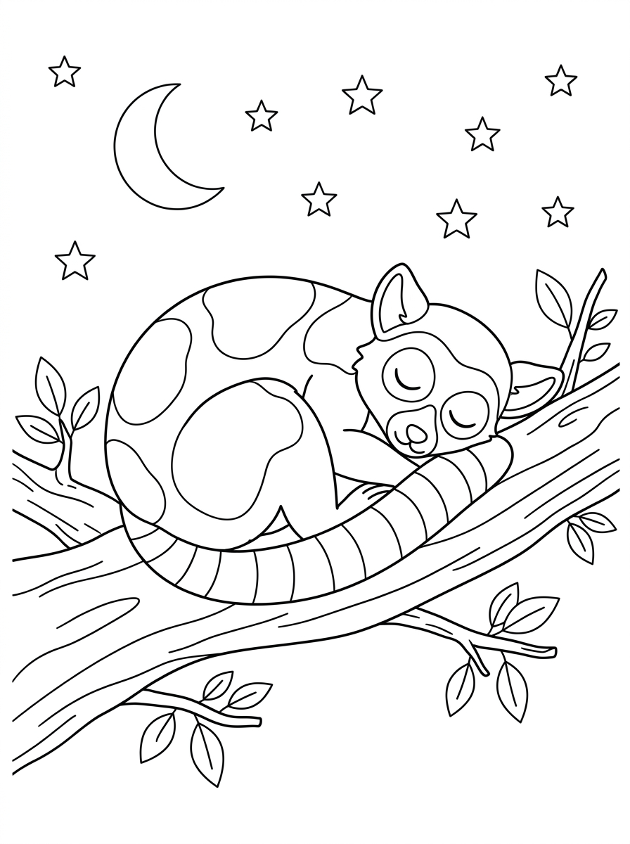 Lemur Coloring Pages 15 free printable Lemur coloring pages for adults