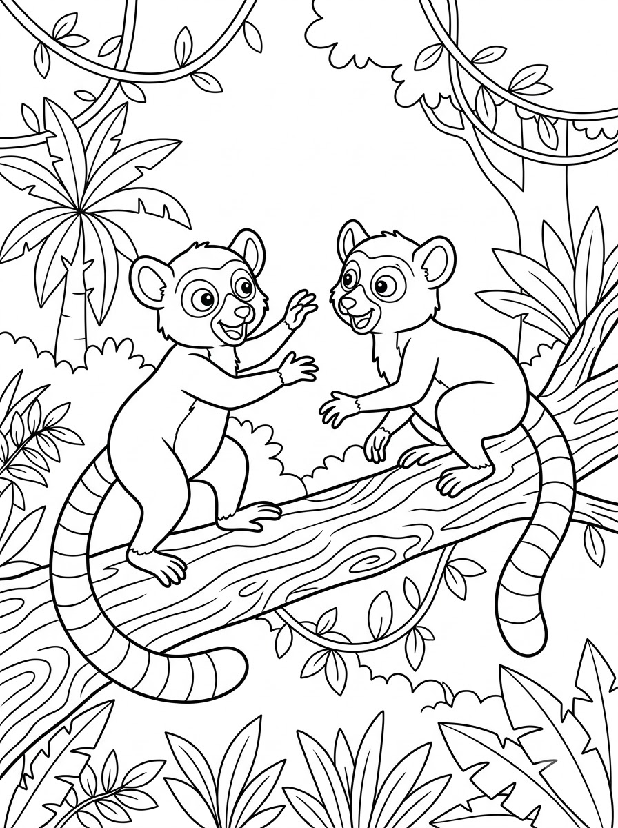Lemur Coloring Pages 16 Lemur coloring pages grinch